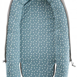 Cuib pentru bebelusi Drops Ocean Blue - Img 4