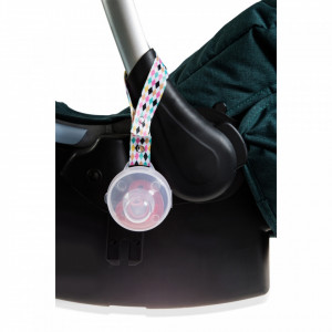 Cutiuta pentru suzeta cu lantisor BabyJem (Culoare: Bleu) - Img 4