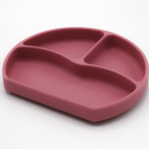 Farfurie din silicon cu 3 compartimente pentru auto-diversificare BabyJem - Img 9