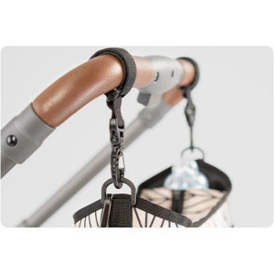 Geanta organizator cu aleza pentru schimbat scutecul bebelusului Reer Clip&Go Vario 84072 - Img 6