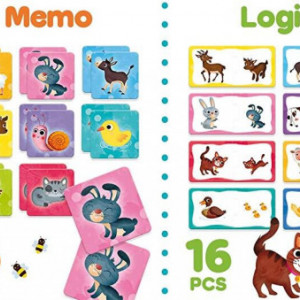 Joc de logica 4 in 1 - Animalute jucause - Img 2