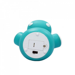 Lampa de veghe cu LED, forma hipopotam, albastru, Lumilu Mini Zoo Hippo, Reer 52353 - Img 6