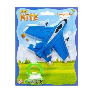 Mini Zmeu Avion, lungime 10 cm LG Imports LG4575 - Img 3