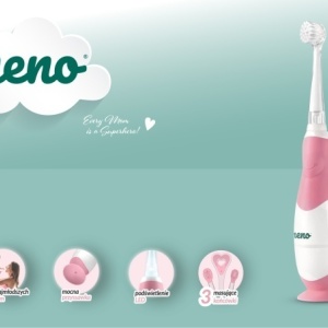 Neno Denti Pink - periuta de dinti electrica de la 3 la 36 luni - Img 2