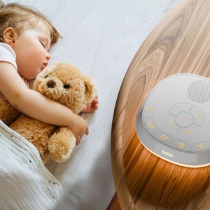 Neno Lumia Lampa de veghe pentru bebelusi cu lumini, sunete si pulsometru - Img 6