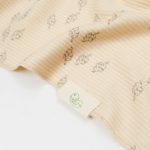 Paturica Printed, BabyCosy, 50% modal+50% bumbac, Stone, 85X85 cm - Img 3