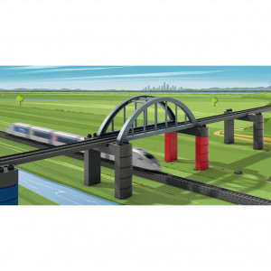 Pod feroviar suspendat Elevated Railroad Marklin My World - Img 3