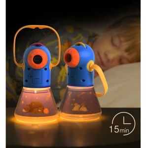Proiector cu 12 povesti si lampa de veghe, Limba Romana Mideer CT7026RO - Img 3