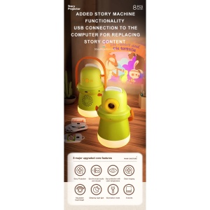 Proiectori povesti cu audio limba engleza si lampa de veghe Mideer CT6272 - Img 7