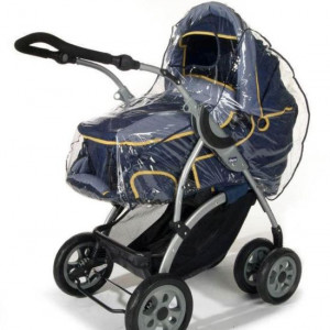 Protectie de ploaie universala pentru carucioare RainCover Classic REER 70537 - Img 2
