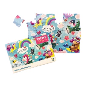 Puzzle - Aventurile magice ale unicornilor (30 piese) - Img 2