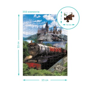 Puzzle Harry Potter - Expresul spre Hogwarts (350 piese) - Img 4
