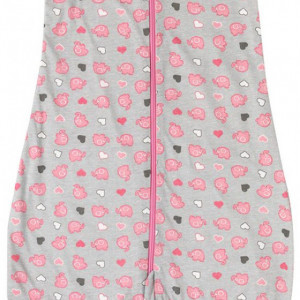 Sac de dormit cu picioruse Pink Elephant 3-4 ani 0.5 Tog