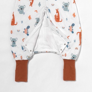 Sac de dormit cu picioruse si maneca lunga detasabila Kangaroo 70 cm + manseta 2.5 Tog - Img 5