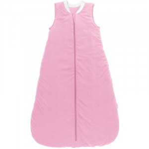 Sac de dormit Plain Pink 90 cm 1.0 Tog