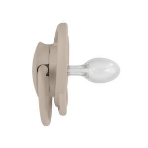 Set 2 suzete nip Butterfly cu tetina ortodontica din silicon, forma simetrica, fara BPA, cu inel pentru prindere usoara, 5-18 luni, nip Butterfly 31051 - Img 4