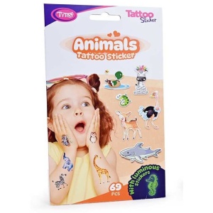 Set 69 tatuaje temporare tip autocolante Animale Tytoo KOPXX1800011 - Img 2