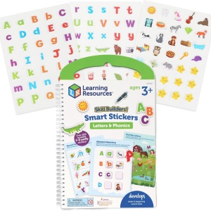 Set activitati educative cu abtibilduri - Litere si sunete (lb.engleza)