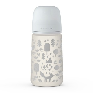 Set Cadou biberon 150 ml + biberon 270 ml + suzeta + lantisor suzeta Fox, Suavinex - Img 5