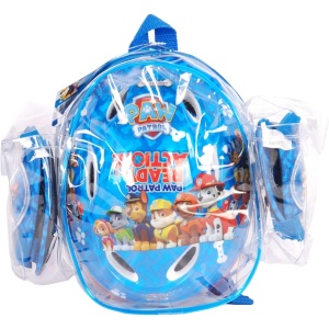Set Casca si protectii cotiere genunchiere Paw Patrol Volare VLR578 - Img 1