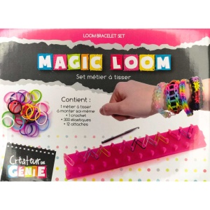 Set creativ elastice Magic Loom, un suport si accesorii incluse, 314 piese CMP CMPEC3253 - Img 6