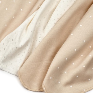 Set de 7 batistute din bumbac pentru bebelusi, BabyCosy, 25cmX25cm, roz - Img 7