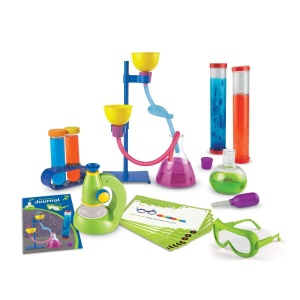 Set de stiinta primar Deluxe cu microscop - Img 2