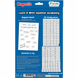 Set magnetic - Primele cuvinte in limba Engleza, clasa 1 si 2 Fiesta Crafts FCT-2537 - Img 2