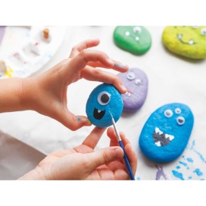 Set pictura pe pietre, 17 piese Grafix GR200026 - Img 5