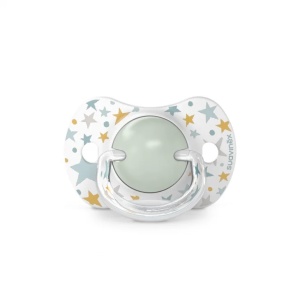 Suzeta fiziologica SX Pro din silicon, 2 buc 6-18 luni verde Dreams - Img 3