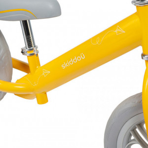Bicicleta fara pedale Nils, Skiddou, Galben - Img 6