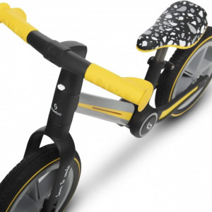 Bicicleta pliabila fara pedale Skiddou Ronny, Galben - Img 7