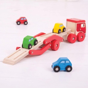 Camion cu platforma pentru masinute - Img 7
