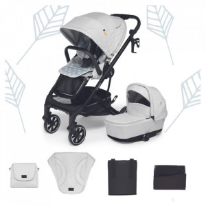 Carucior 2 in 1 Moss, Normandic Dream, Gri, Skiddou - Img 2
