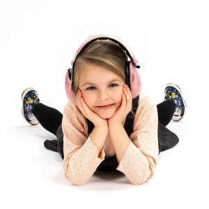 Casti antifonice pentru copii, ofera protectie auditiva, SNR 27, 5+ ani, roz, Reer SilentGuard Kids 53304 - Img 3