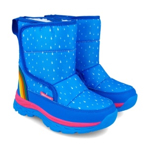 Cizmulite pentru fetite Curcubeu, Agatha Ruiz De La Prada, albastru