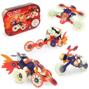 Clixo® joc magnetic de construit - Vehicule spatiale ( 30 piese) - Img 2