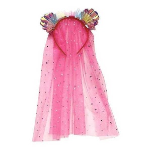 Costum Sirena cu Fustita, Diadema si Bagheta Magica Toi-Toys TT12147A - Img 3