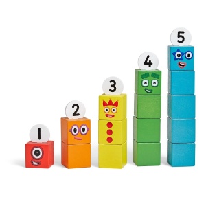 Cuburi din lemn Numberblocks - De la 1 la 5 - Img 2