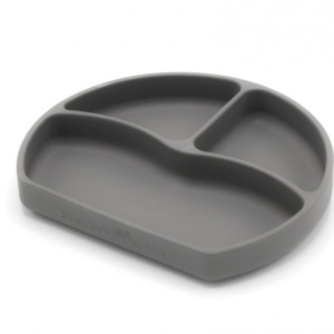 Farfurie din silicon cu 3 compartimente pentru auto-diversificare BabyJem - Img 7