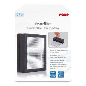 Filtru HEPA combinat cu carbune activ pentru purificator, Reer 94050 - Img 4
