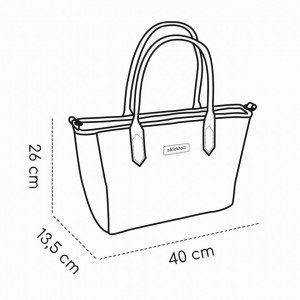 Geanta multifunctionala pentru parinti Ingrid, Onyx, Negru, Skiddou - Img 3