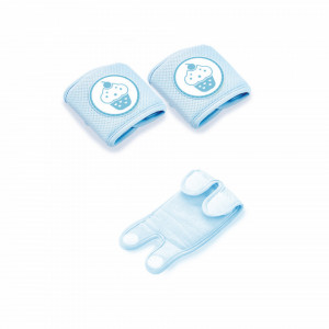 Genunchiere de protectie pentru bebelusi Cupcake (Culoare: Bleu) - Img 7