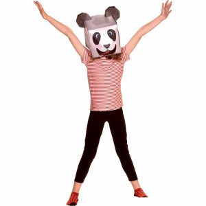 Masca 3D Panda Fiesta Crafts FCT-3041 - Img 3