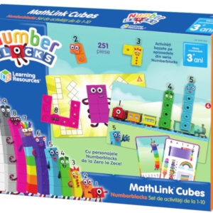 MathLink®Cubes Numberblocks in romana - Set de activitati de la 1 - 10