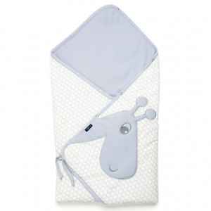 Paturica multifunctionala cu broderie Girafa Womar Zaffiro AN-OWZF-04GR - Img 3