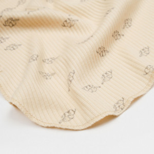Paturica Printed, BabyCosy, 50% modal+50% bumbac, Stone, 85X85 cm - Img 4