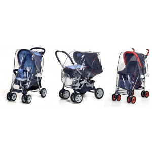 Pelerina universala de ploaie pentru carucior Reer 72049 - Img 2