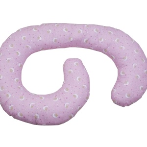 Perna De Alaptare Multifunctionala MyKids Cat on Moon Pink