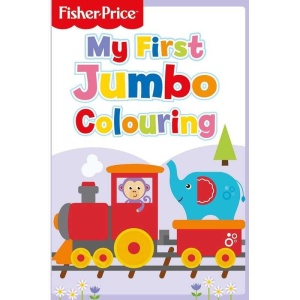 Prima mea carte de colorat Jumbo Fisher Price Alligator AB3000FPJC